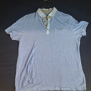 Ted Baker London Light Blue Casual Button Down Shirt